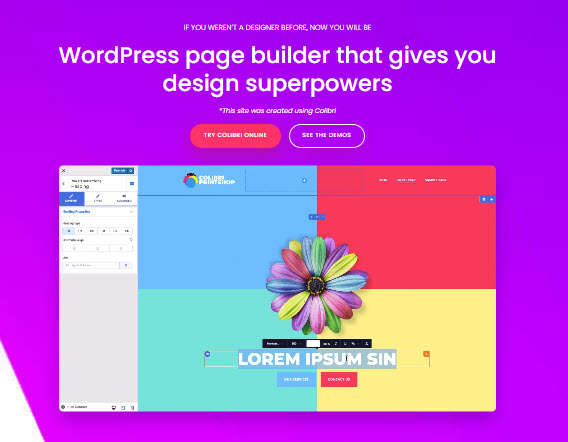 Colibri WordPress website builder